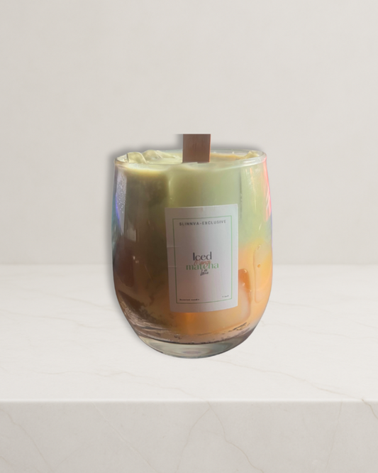 Iced Mango Matcha Latte Candle