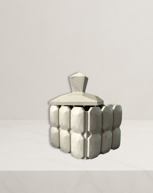 Aurora Geometric Jar